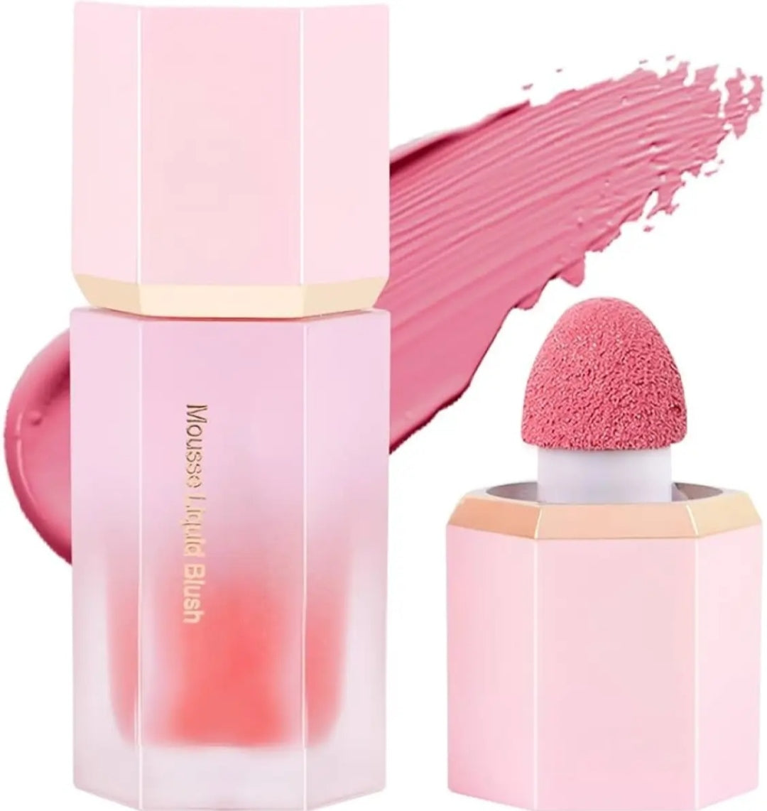 Beautious Pack of 1 Air Cushion Liquid Blush Natural Long Lasting Matte Cheek Liquid Blusher Makeup