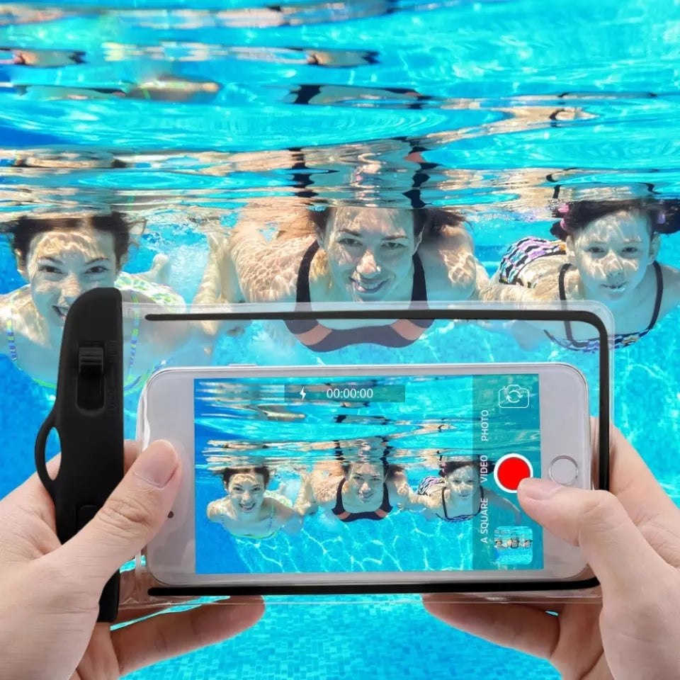 Universal Waterproof Mobile Pouch Case for All IOS and Android Water Proof Cover Bag Mobile Phone Protector
