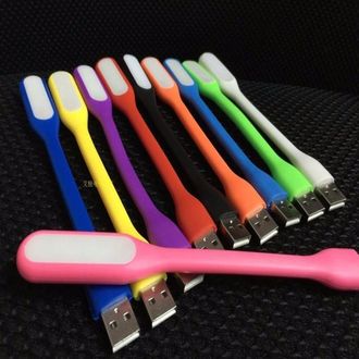 New Flexible USB LED Light Universal For Laptops, Power Bank & Other Ports - Multi-colors