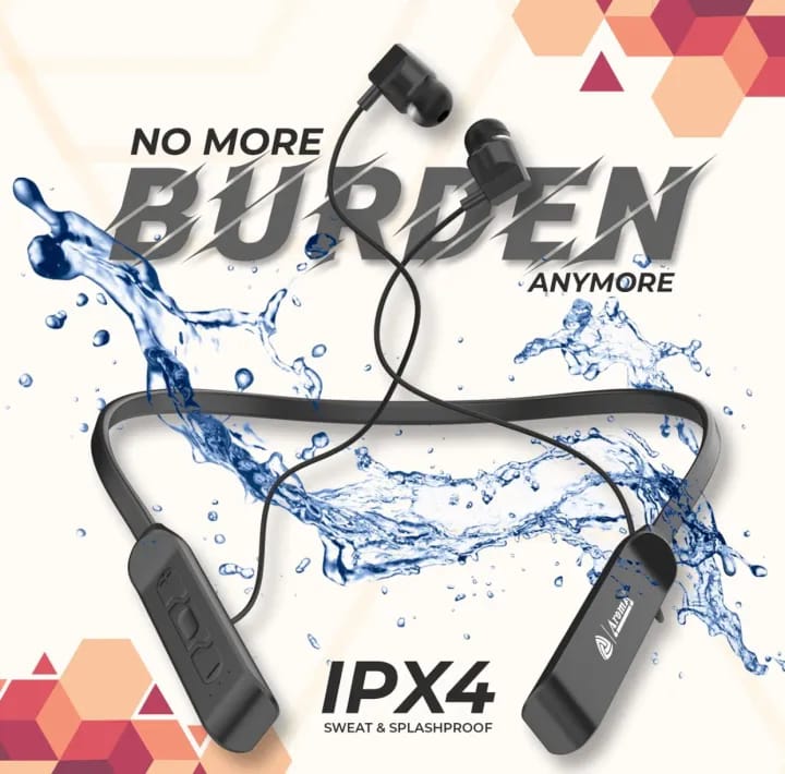 G01 Neckband Bluetooth Headset - Waterproof, Long Battery Life