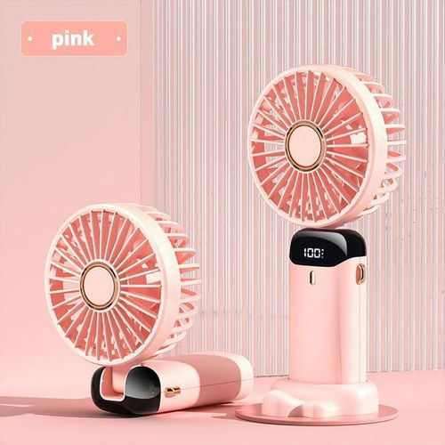🌬️ Cartoon USB Rechargeable Mini Fan – Fun & Cool Comfort for Kids!