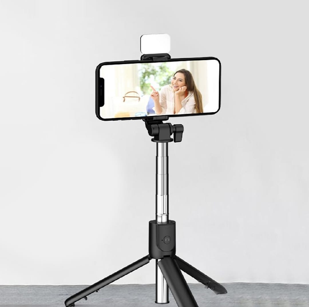๐ฅ Compact Lightweight Tripod Stand โ Black | For TikTok, Sketching, Art & YouTube Creation