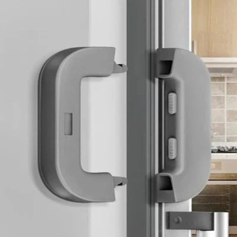 Child Safety Refrigerator lock E Fridge Door Stopper Child Proof Baby Safety Care Freezer Lock EACH