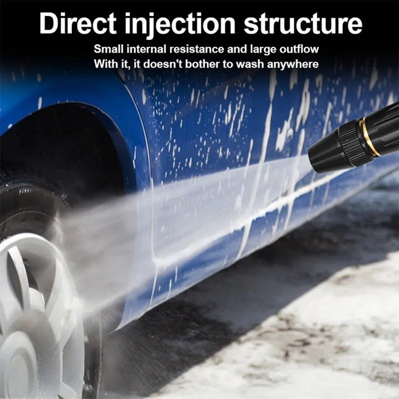 Portable High Pressure Water Gun For Cleaning Car Wash Machine Garden Watering Hose Nozzle Sprinkler TD Spray 1/2" Pipe, & Bike Gun, Jet Nozzles Pipe Gardening, Window Nozzle, Gardening Water Sprayer Gun