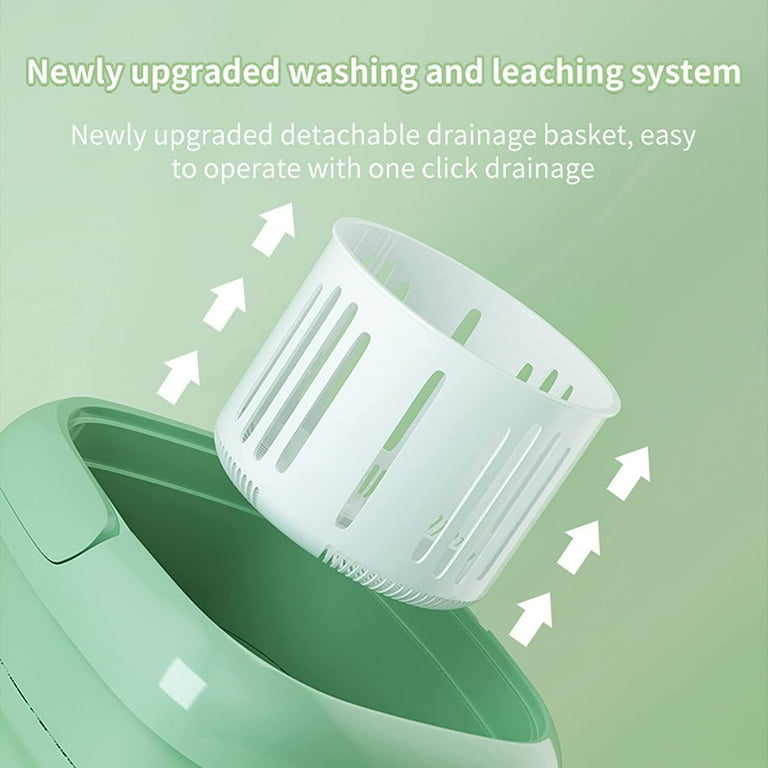 🧺 Mini Portable Foldable Washing Machine with Dryer – Compact Electric Washer for Baby & Travel Use