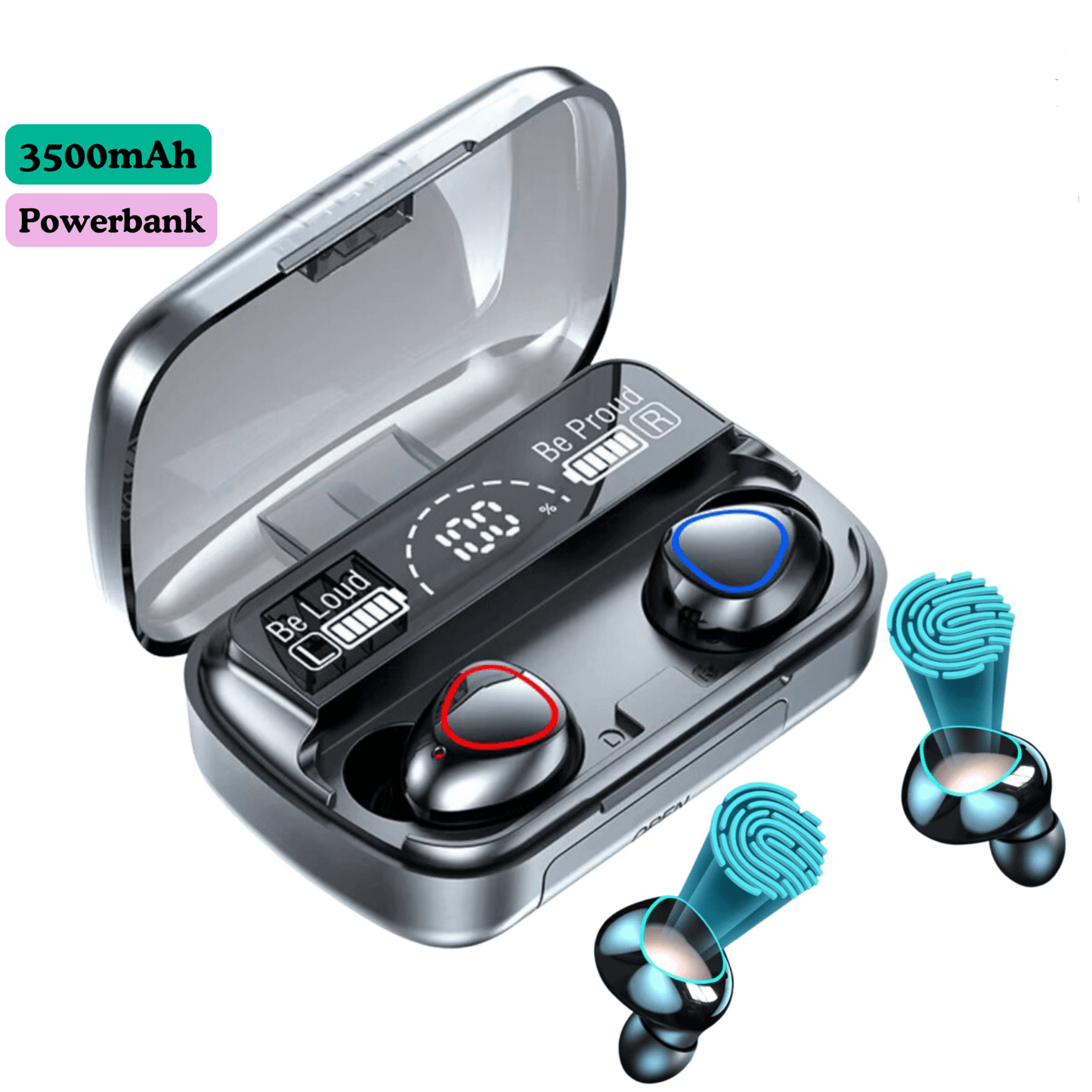 Airpods_Pro Wireless Earbuds Bluetooth 5.0 Compatible with IOS and Android