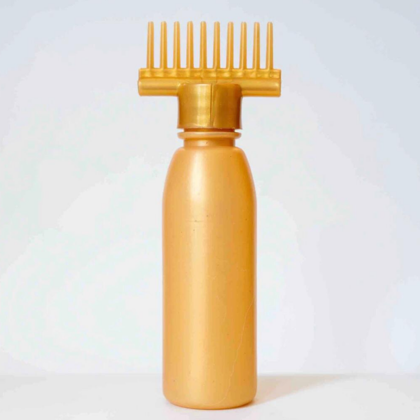 Hair Oil Bottle With Comb | Best For Dandruff & Hair Fall | Anti Lice Comb | Imported Multipurpose Applicator |