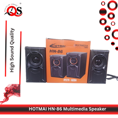 π FT-165 Computer Speakers with Heavy Bass β Subwoofer & Volume Control | High Quality by QS