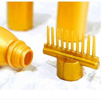 Hair Oil Bottle With Comb | Best For Dandruff & Hair Fall | Anti Lice Comb | Imported Multipurpose Applicator |