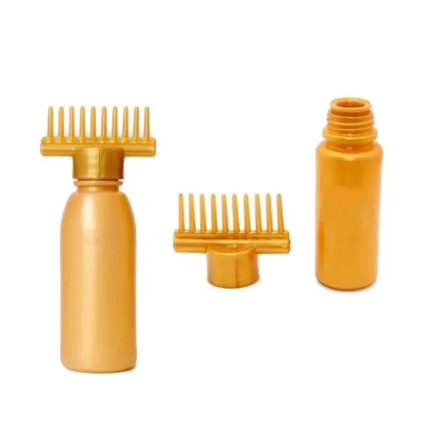 Hair Oil Bottle With Comb | Best For Dandruff & Hair Fall | Anti Lice Comb | Imported Multipurpose Applicator |