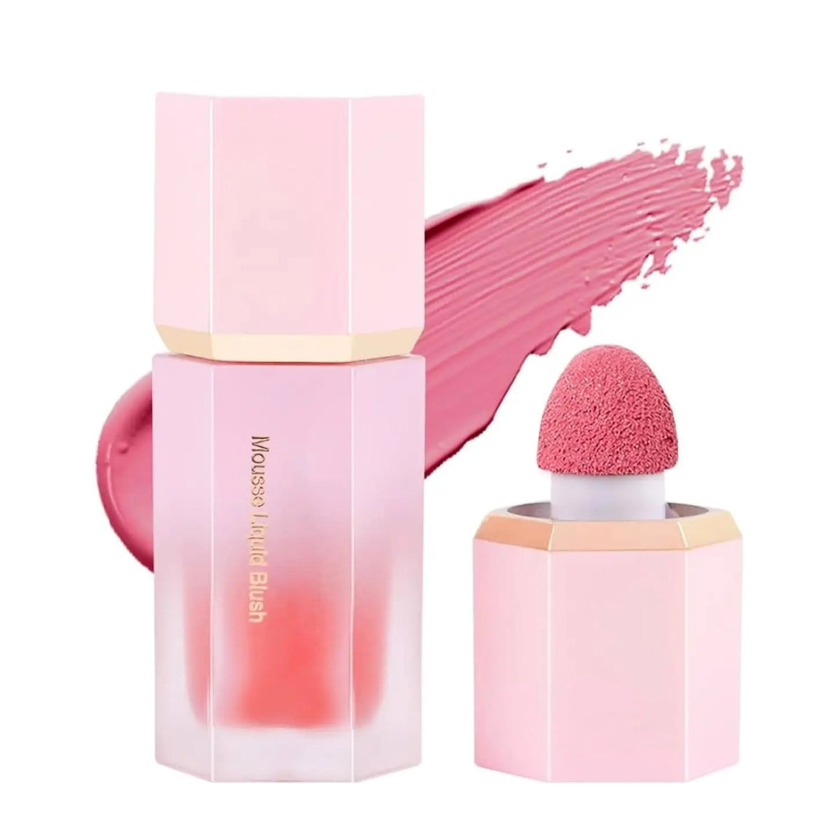 Beautious Pack of 1 Air Cushion Liquid Blush Natural Long Lasting Matte Cheek Liquid Blusher Makeup