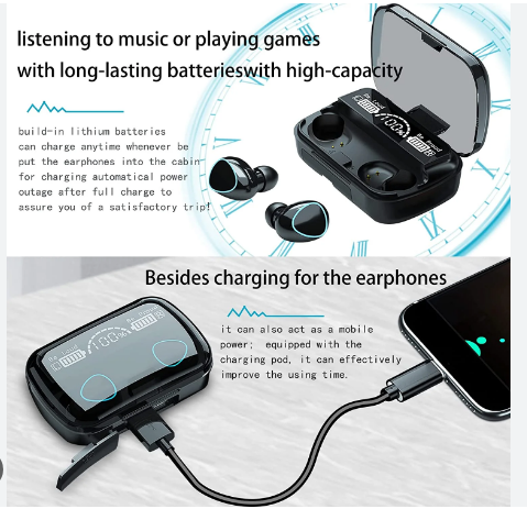 Airpods_Pro Wireless Earbuds Bluetooth 5.0 Compatible with IOS and Android