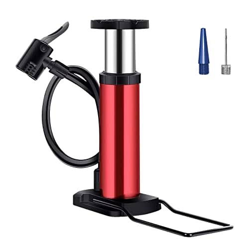 Heavy-Duty Foot Bike Pump for Bicycle Ball Scooter Car Inflatable Toys Mini Pump-High Pressure Foot Air Pump
