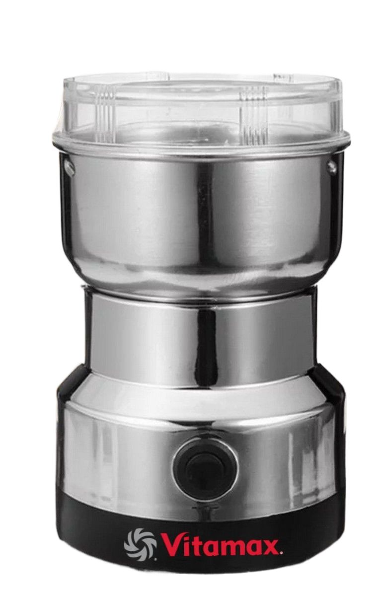 mini chopper - juicer machine - juicer blender machine - hand blender - Mini Grinder - Blender Electric Spice Grinder (VM-8300) Vitamax stainless Steel Electric Coffee Grinder and Blender VM-8300 Perfect Kitchen tool By Vitamax