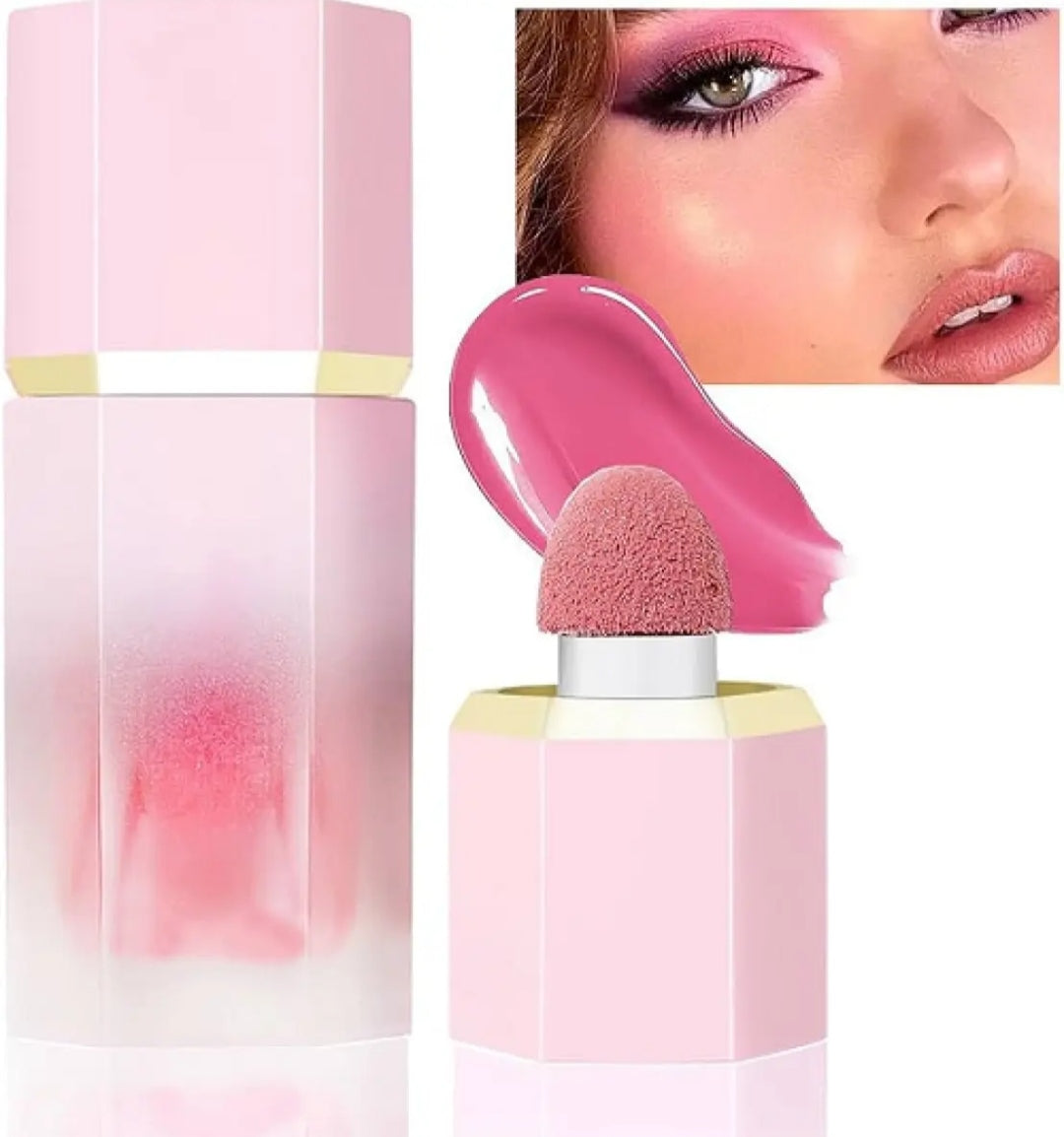 Beautious Pack of 1 Air Cushion Liquid Blush Natural Long Lasting Matte Cheek Liquid Blusher Makeup