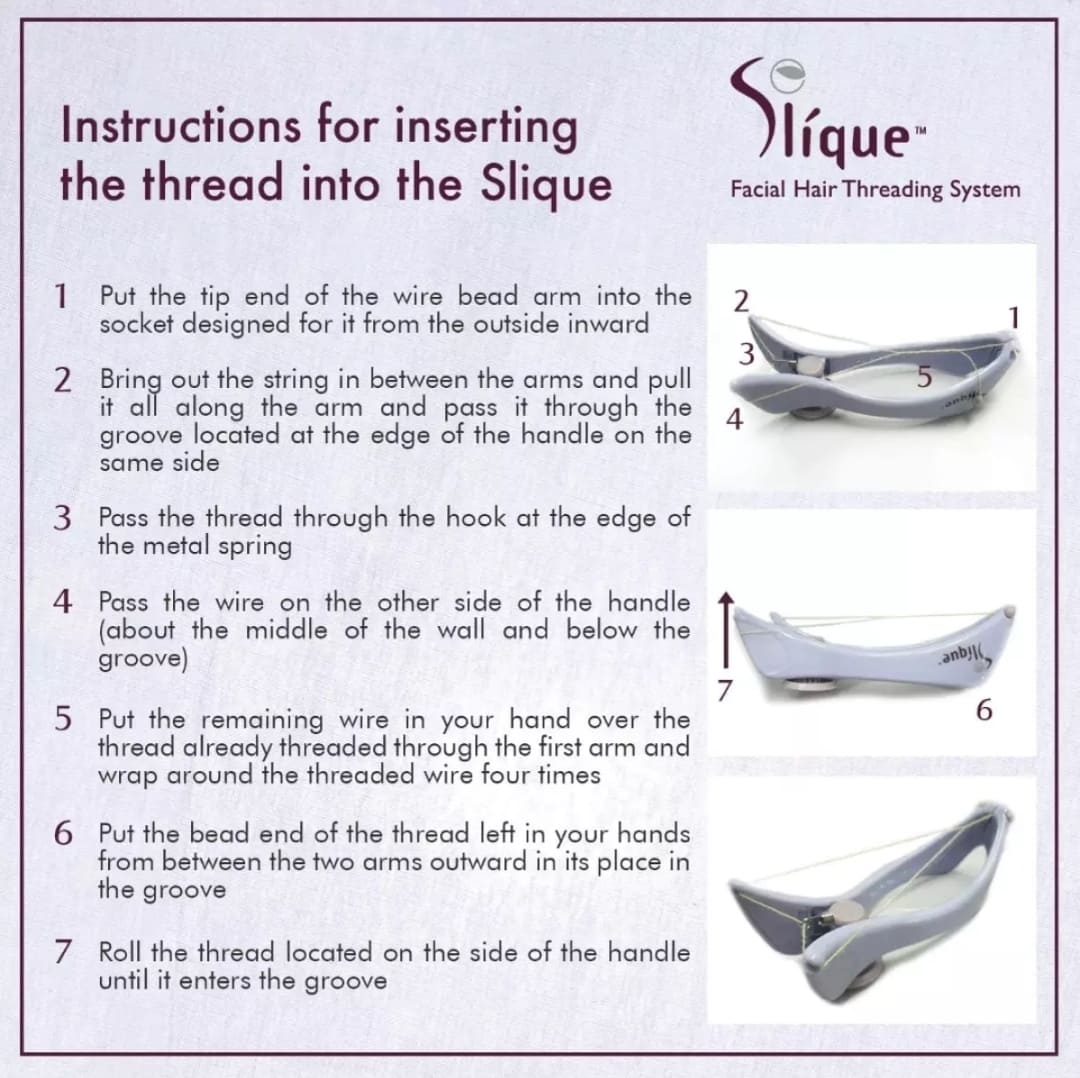 New Painless hair Removal Machine Slique Hair Threading Machine Sildne Face Hair Threading Tweezer Facial Epilator hair Shaver Spring Carved Face Carver Defeatherer Cheek Eyebrow DIY Beauty Tool Facial Hair Removal Tool facial Hair Threading At Home
