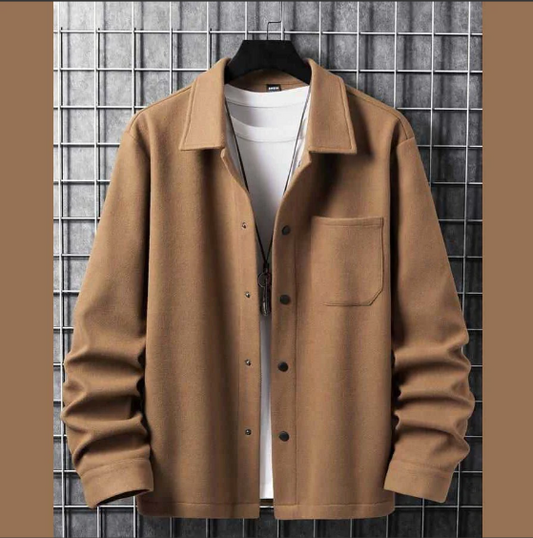 Winter Coat Italian Collar Pattern