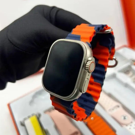 7 in 1 Smart Watch - 7 Straps Smart watch Ultra watch 8 for Gift - 7in1 Smart watch for Boys - 7 in 1 Ultra Smart watch for Girls - Ultra 7 in 1 strap - Smart watch with 7 straps - Smart watch 7 in 1 - Ultra Smart watch 7 straps - Smartwatch Ultra 8 watch