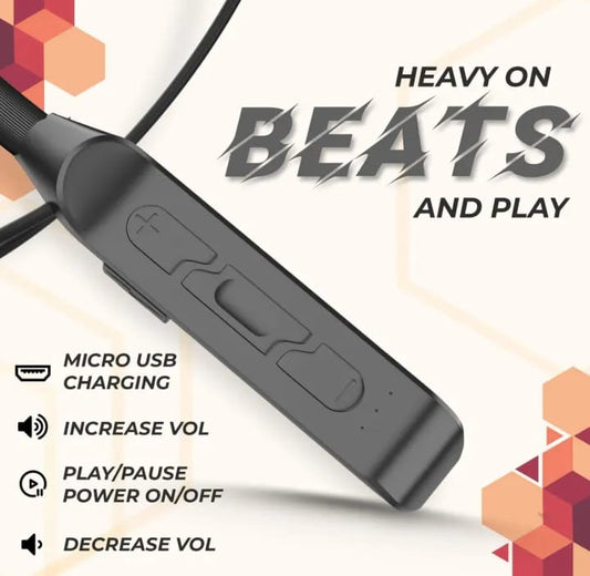 G01 Neckband Bluetooth Headset - Waterproof, Long Battery Life