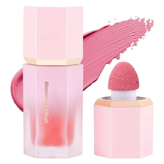 Beautious Pack of 1 Air Cushion Liquid Blush Natural Long Lasting Matte Cheek Liquid Blusher Makeup