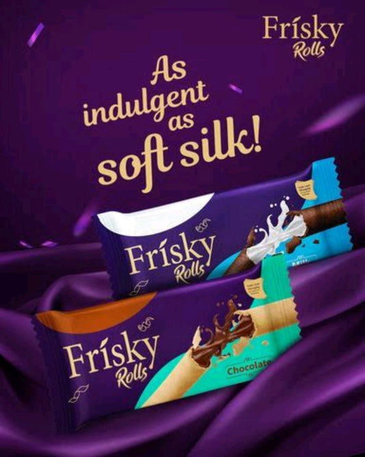 Innovative Frisky Rolls Chocolate 86.4g