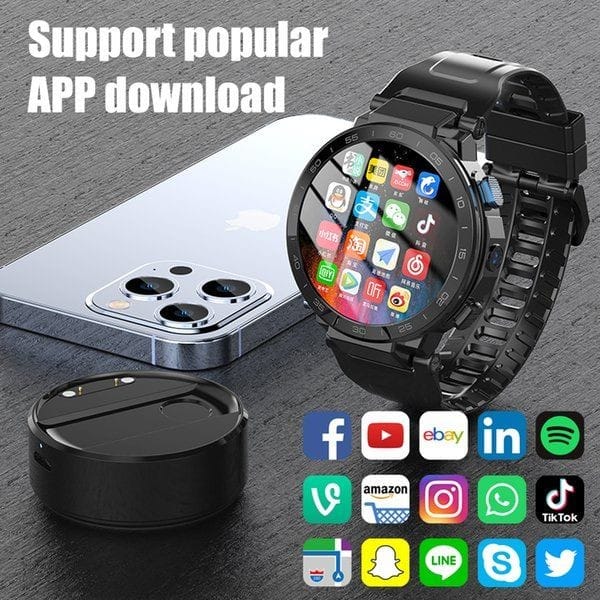 Smart Watch T1000 Ultra Waterproof, Sim, Touch Controls long battery one week granted